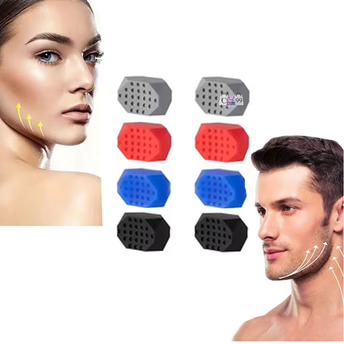 Miniatura 3 de Ejercitador de mandíbula Pack x 4 pares